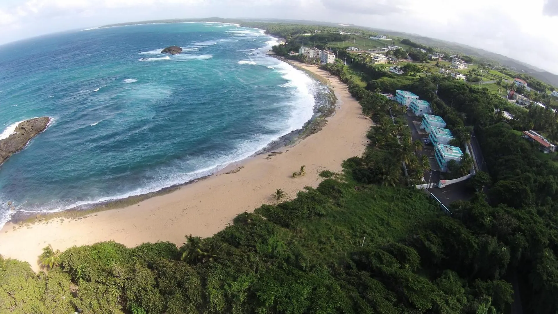 Apartament Tropical Caribbean Bungalow With Ocean Views And Pool Manati Portoryko